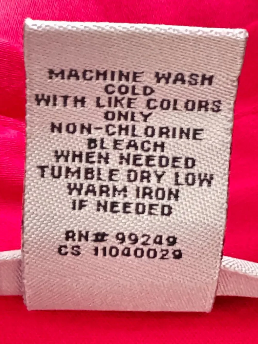 Maggie Barnes for Catherine's Pintuck Yoke Button Front Top Cotton Spandex 3X